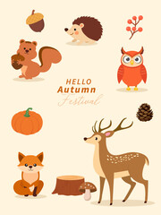 Fall Illustration Collection