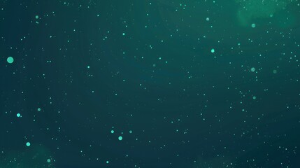 Fototapeta premium Abstract Teal Background with Glowing Dots