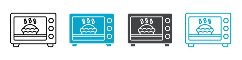 microwave icon isolated vector illustration