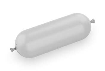 Chub Packaging Blank mockup template 3d render illustration.