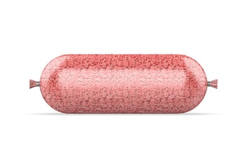 Chub Packaging Blank mockup template 3d render illustration.