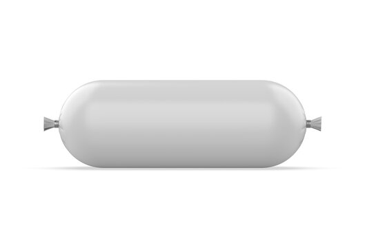 Chub Packaging Blank mockup template 3d render illustration.