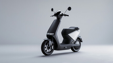 Stylish and minimalist electric scooter with a modern design, perfect for urban commuting and eco-friendly transportation.