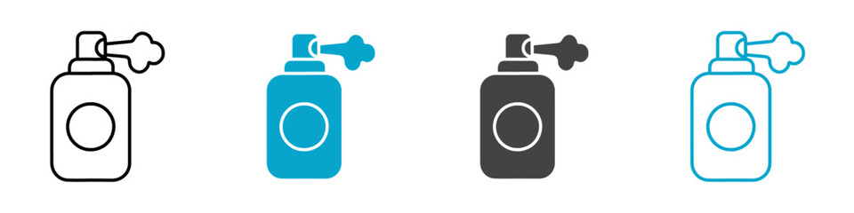 Fototapeta premium perfume icon vector line design