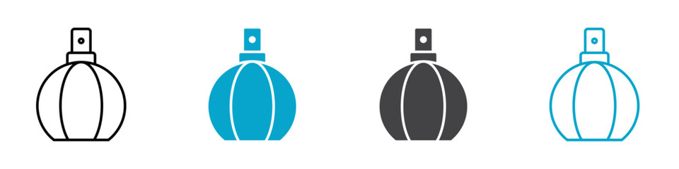 perfume icon vector line design