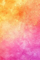 Fototapeta premium Pink Orange Yellow Gradient Background with Soft Texture
