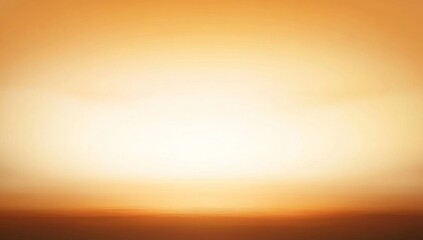 Obraz premium Beige to orange gradient background featuring a smooth, blurred design in a vector style.