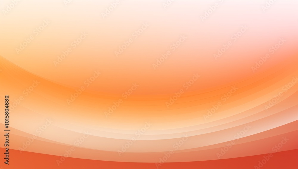 Poster beige to orange gradient background featuring a smooth, blurred design in a vector style.