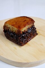 Sweet Chocolate Cheese Martabak, Indonesian dessert