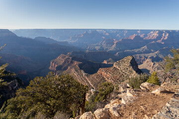 Naklejka premium Grand Canyon National Park, Arizona, USA. Scenic view of Grand Canyon