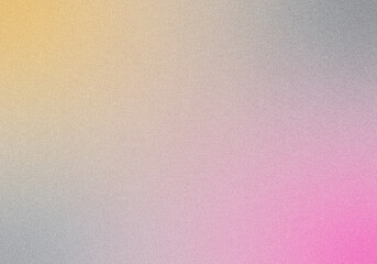 Fototapeta premium Grainy noisy poster background, orange light pink dark gray color wave backdrop abstract header banner design