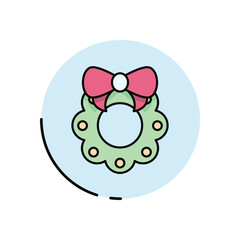 Santa Claus vector icon