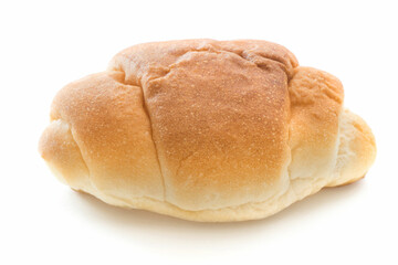 バターロール　白バック