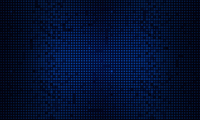 Digital Pixel Explosion. Abstract Virtual Cyber Space Data Flow. Halftone Pixel Light of technology background Hitech innovation vector design.