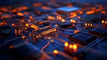 This visual representation highlights the DNS structure with glowing links between IP addresses and domain names, set against a dark blue backdrop, illustrating complex internet infrastructure