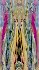 Abstract background wallpaper. Ethnic pattern. Mixtures of oil paint. Trendy hand painting canvas....