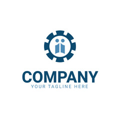 recruitment company Vector Logo design.