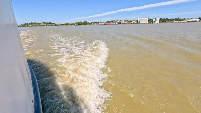 Boat Ride on Blaye River