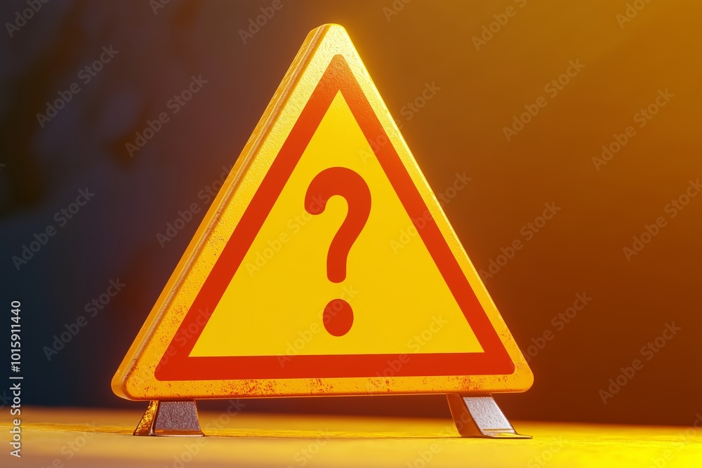 Poster yellow warning sign symbol or alert safety danger caution illustration icon security message and exc