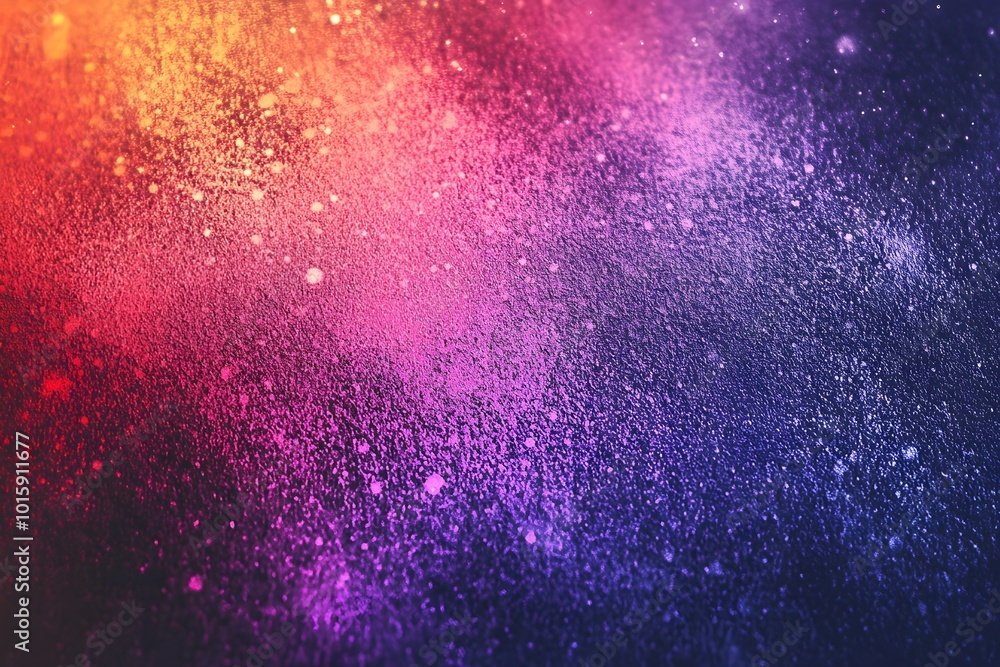 Poster abstract colorful gradient noisy grain texture.. generative ai.