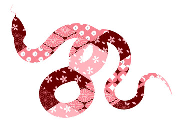 巳　年賀状　干支　アイコン