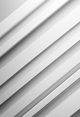 Obraz premium Abstract white and gray color modern design stripes white lines series background