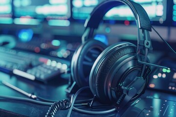 Call center technology with virtual interface for telecommunication operations.