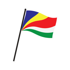 Seychelles country flag