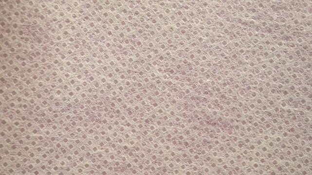 Synthetic nonwoven material close up