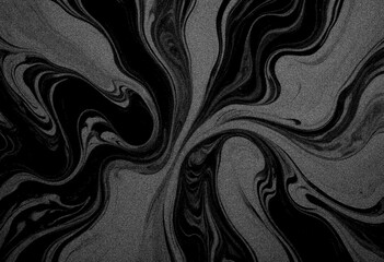 Marble black texture, wavy texture background	
