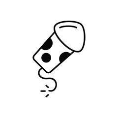 Firecrackers  vector icon