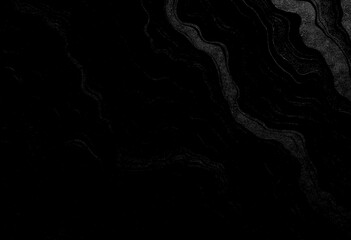 Marble black texture, wavy texture background	
