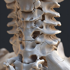 3D Model of Vertebrae Anatomy