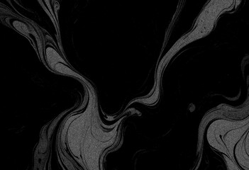 Marble black texture, wavy texture background	
