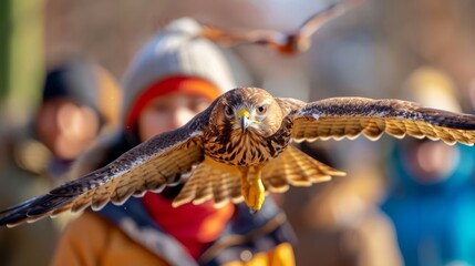 Team Rescues and Rehabilitates Injured Bird of Prey