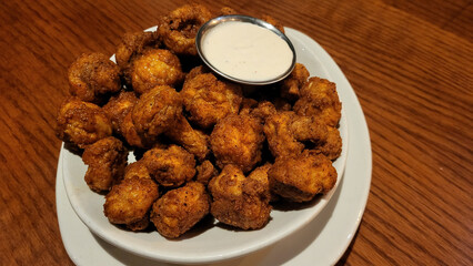 Spicy Fried Mushrooms