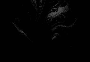 Marble black texture, wavy texture background	
