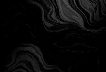 Marble black texture, wavy texture background	
