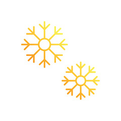 Winter Snowflake vector icon