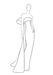 Fashion Sketch Illustration 7