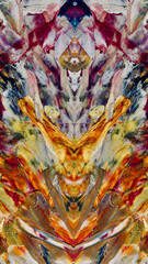 Abstract background wallpaper. Ethnic pattern. Mixtures of oil paint. Trendy hand painting canvas. Wall decor and Wall art prints Idea. 3D Texture. Art object