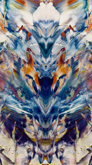 Abstract background wallpaper. Ethnic pattern. Mixtures of oil paint. Trendy hand painting canvas. Wall decor and Wall art prints Idea. 3D Texture. Art object