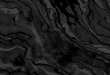 Marble black texture, wavy texture background	
