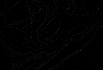 Marble black texture, wavy texture background	
