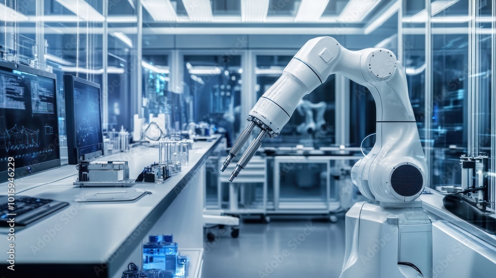Poster robotics in a modern laboratory