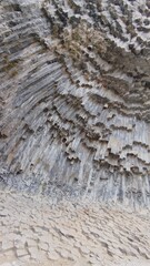 stone symphony basalt rock formation in armenia