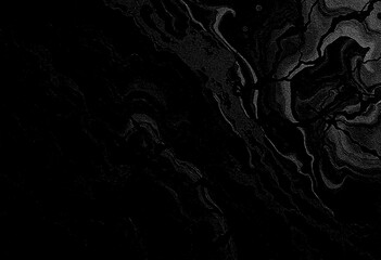 Marble black texture, wavy texture background	
