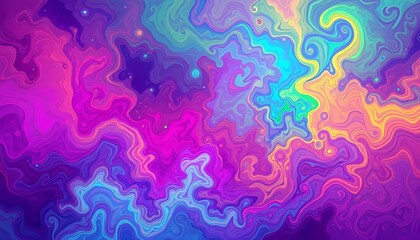 abstract colorful background with bubbles