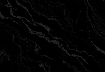 Marble black texture, wavy texture background	
