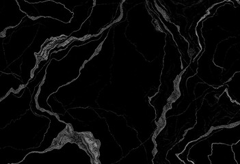 Marble black texture, wavy texture background	
